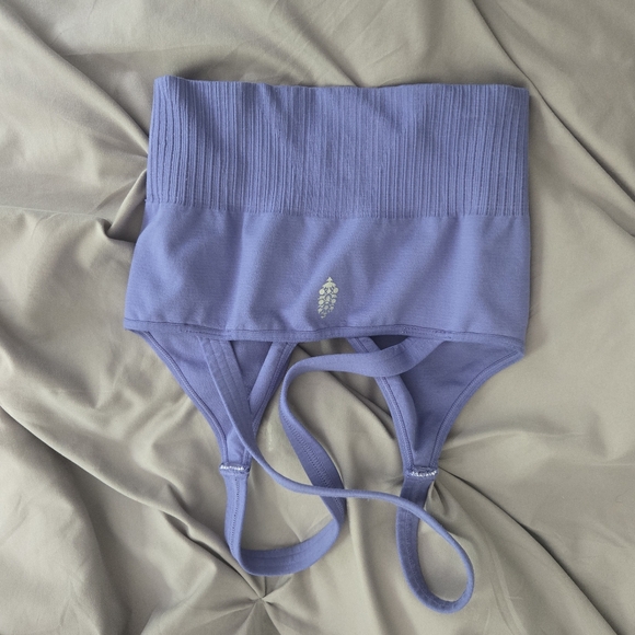 FP Free People Movement Good Karma Crop Tank Sz XS/S African Violet - Picture 5 of 5